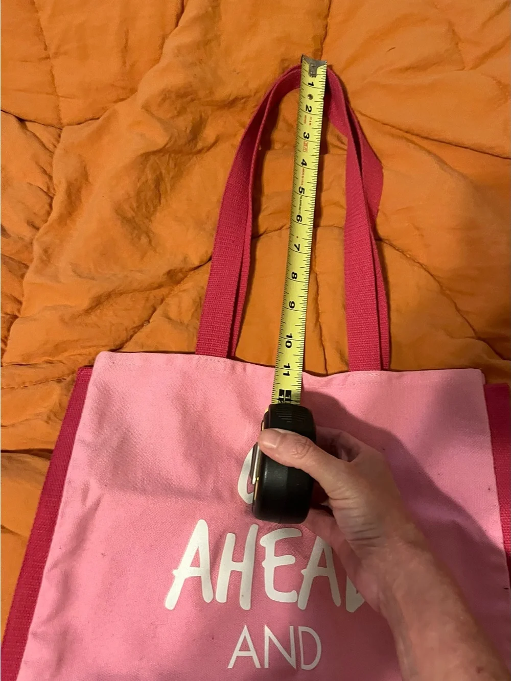 Vintage Lancôme Paris Pink “Go Ahead and” Lips Tote Bag | Large Cosmetic/Market